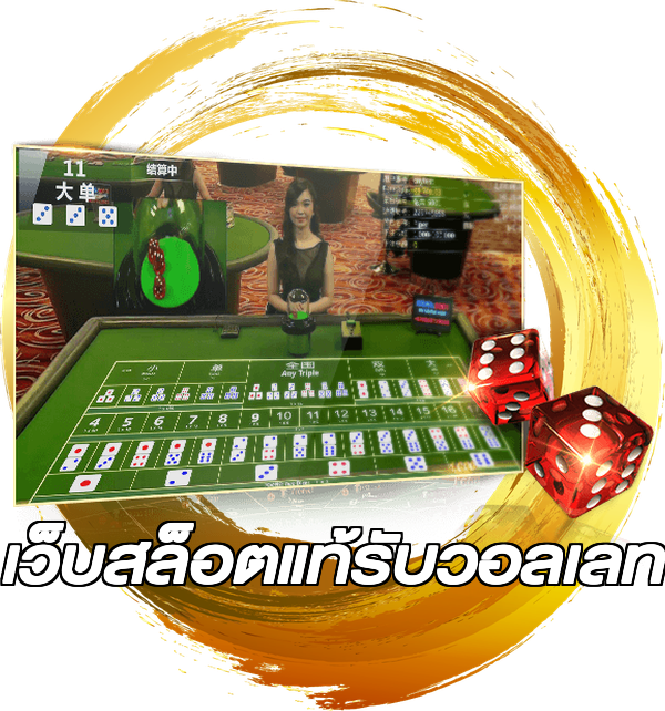 เว็บสล็อตแท้รับวอลเลท
